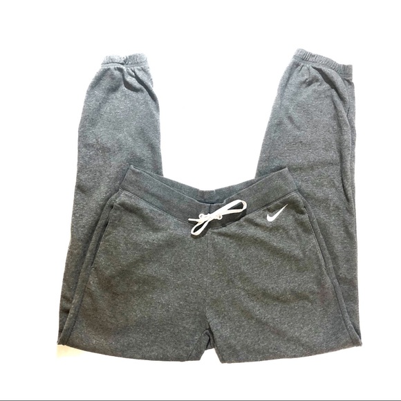 Nike Pants - [Nike] Gray And White Sweatpants Size Small